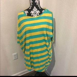 LuLaroe Striped Irma Blouse